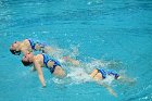 Artistic Swim vs TWC  Wheaton College Artistic Swimming vs Texas Women’s College. - Photo By: KEITH NORDSTROM : Wheaton, Artistic Swimming